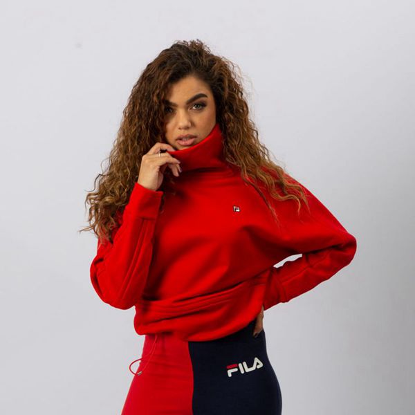 Fila Mikiny Damske Červené - Milano Turtleneck Vypredaj - Slovakia 65392-LCHN